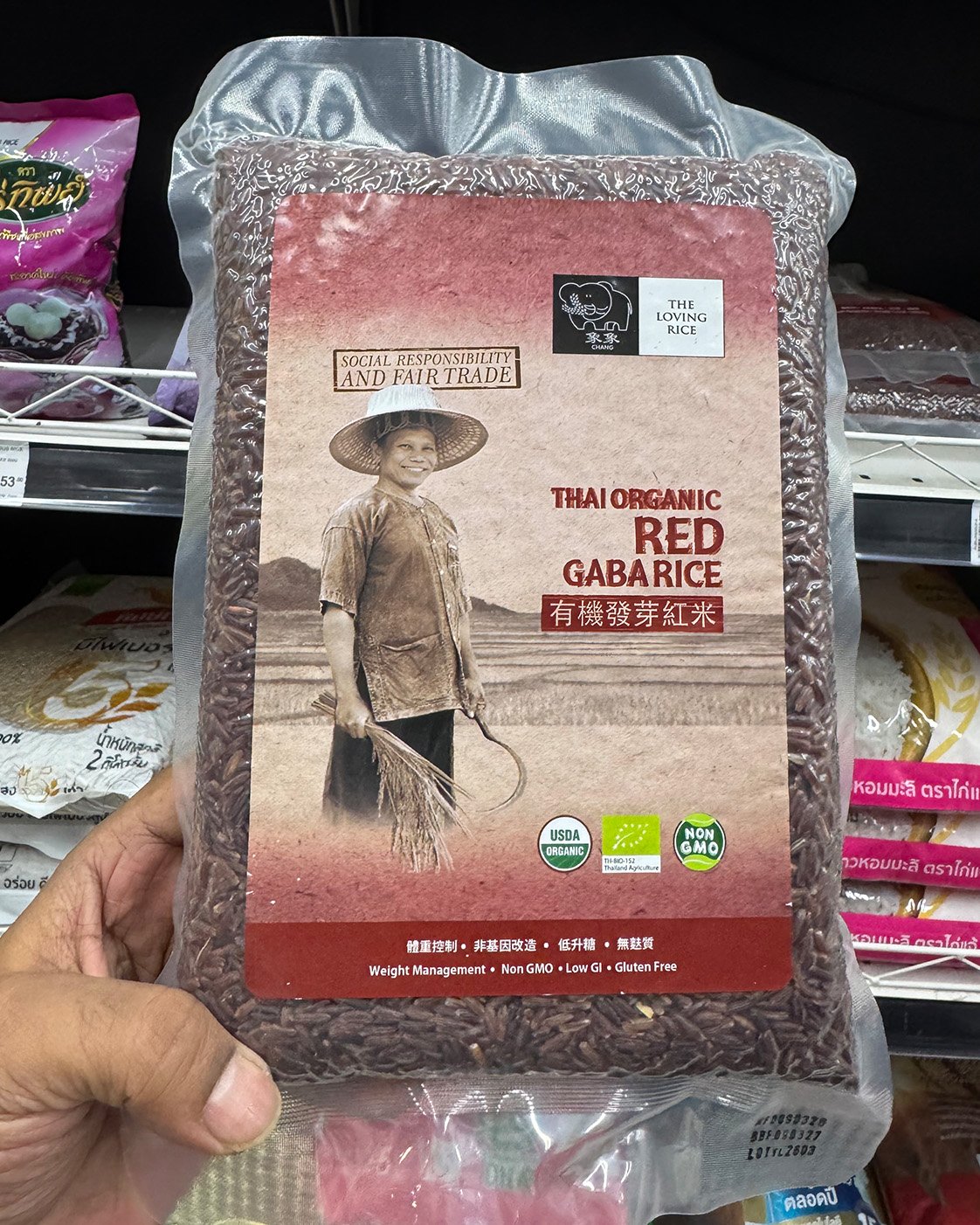 The Loving Rice Thai Organic Red GABA Rice