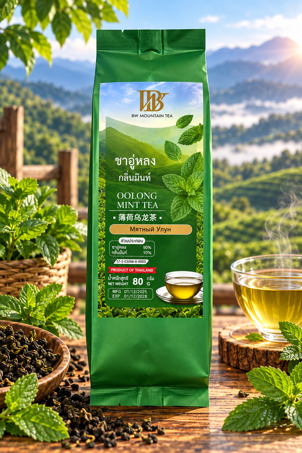 Olong Mint tea 80g